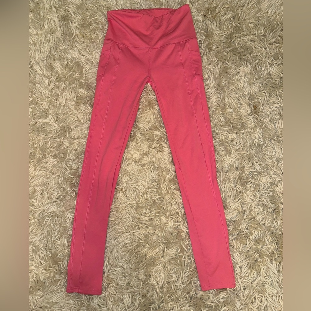 Hot Pink Yoga Pant Legging Small